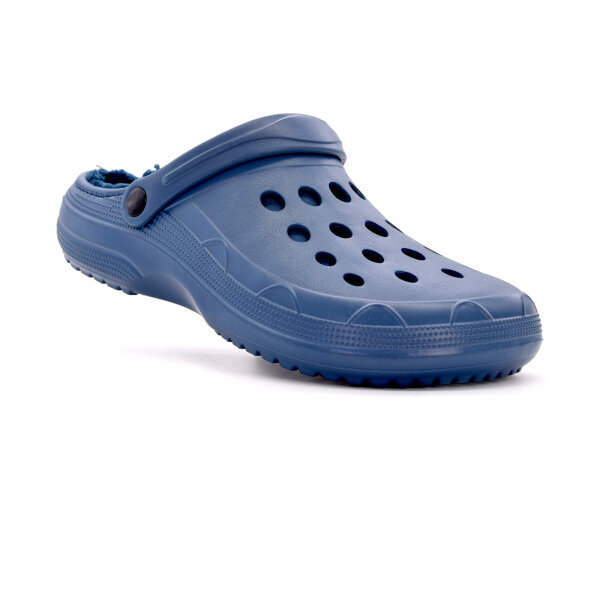 GUMMI CLOGS MIT FELL