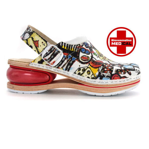 CLOGS MIT KISSEN