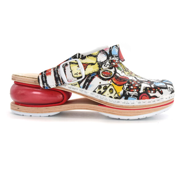CLOGS MIT KISSEN