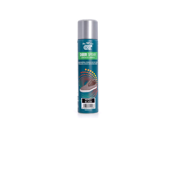 SCHWARZES SPRAY FÜR ANTILOP UND NUBUK
