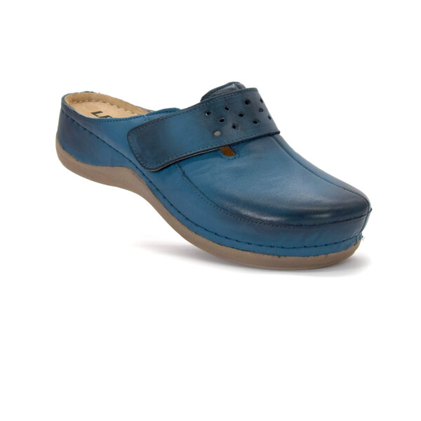 ANATOMISCHE LEDER CLOGS