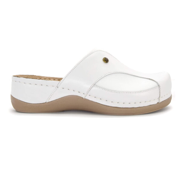 ANATOMISCHE LEDER CLOGS