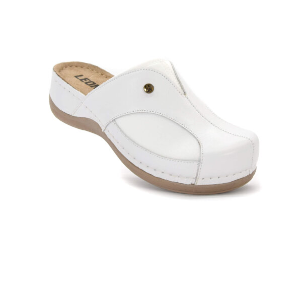 ANATOMISCHE LEDER CLOGS