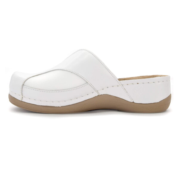 ANATOMISCHE LEDER CLOGS