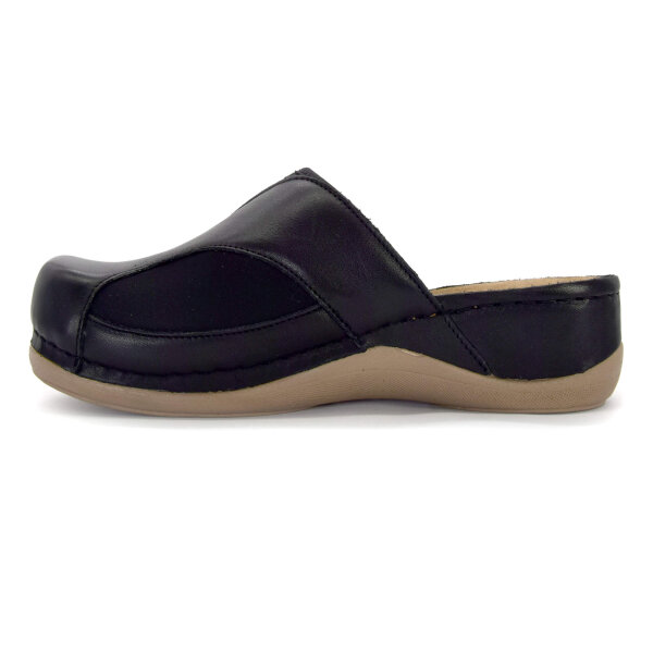 ANATOMISCHE LEDER CLOGS