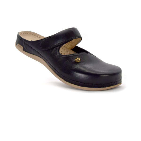 ANATOMISCHE LEDER CLOGS