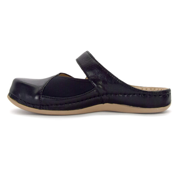 ANATOMISCHE LEDER CLOGS