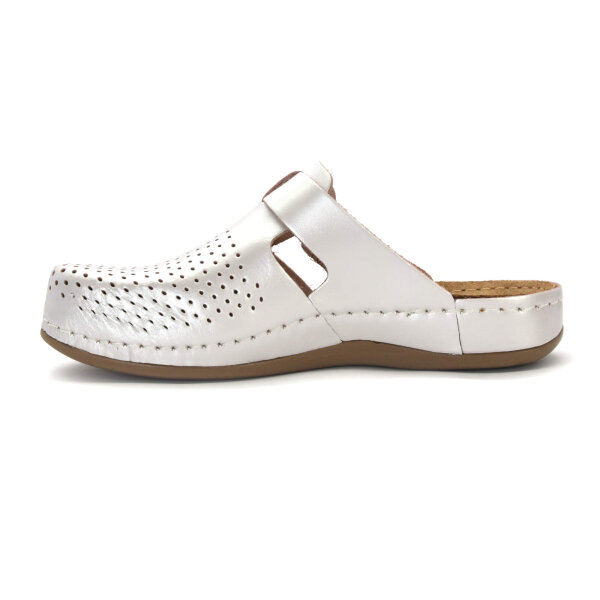 ANATOMISCHE LEDER CLOGS
