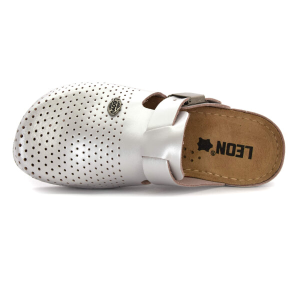 ANATOMISCHE LEDER CLOGS