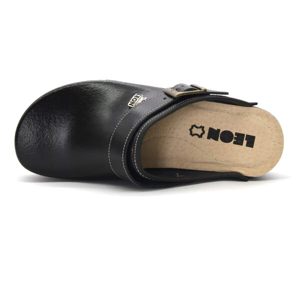 ANATOMISCHE LEDER CLOGS