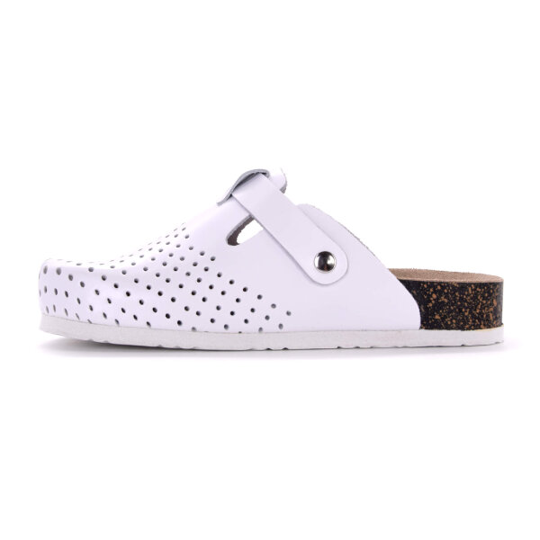 ANATOMISCHE LEDER CLOGS