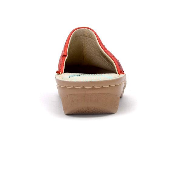 ANATOMISCHE LEDER CLOGS