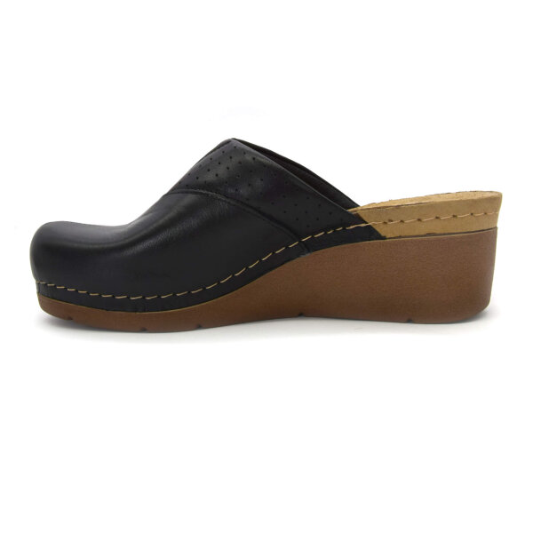 ANATOMISCHE LEDER CLOGS