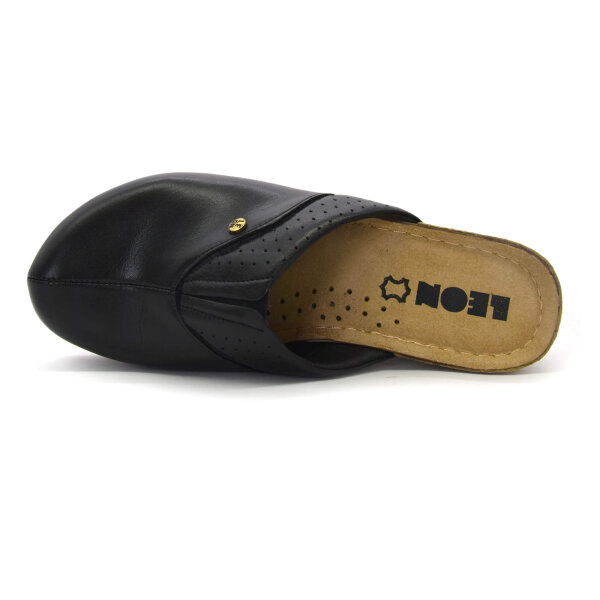 ANATOMISCHE LEDER CLOGS