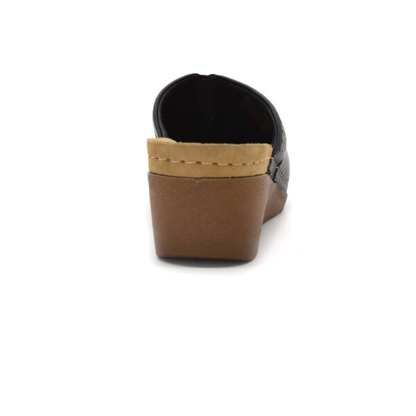 ANATOMISCHE LEDER CLOGS