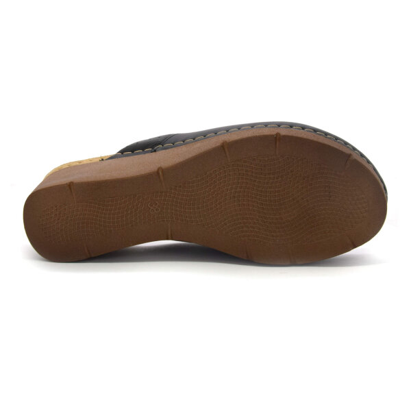 ANATOMISCHE LEDER CLOGS