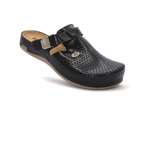 ANATOMISCHE LEDER CLOGS