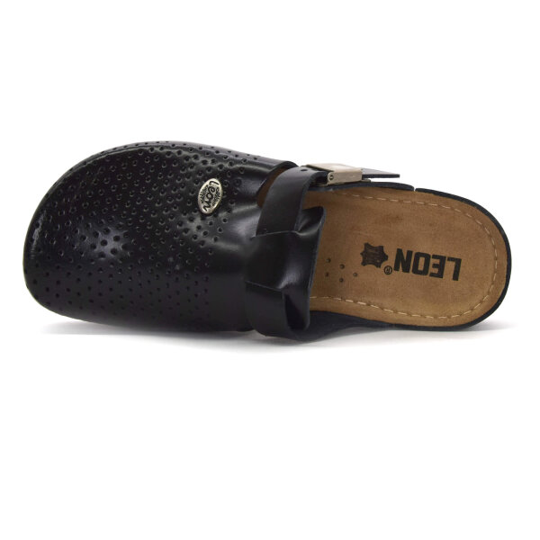 ANATOMISCHE LEDER CLOGS