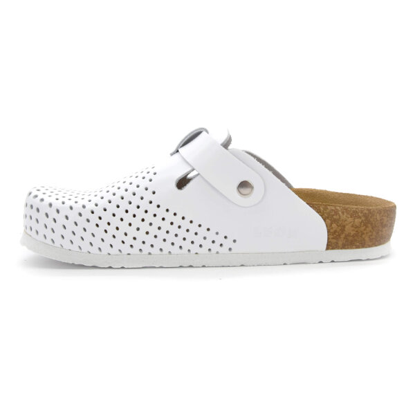 ANATOMISCHE LEDER CLOGS