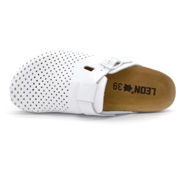 ANATOMISCHE LEDER CLOGS