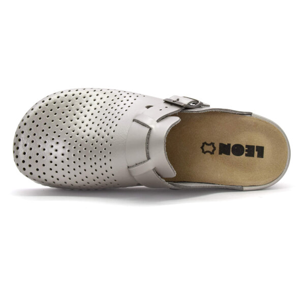 ANATOMISCHE LEDER CLOGS