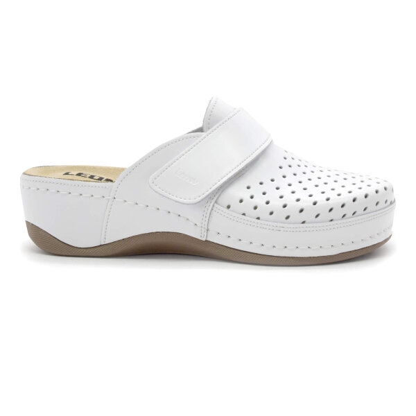 ANATOMISCHE LEDER CLOGS