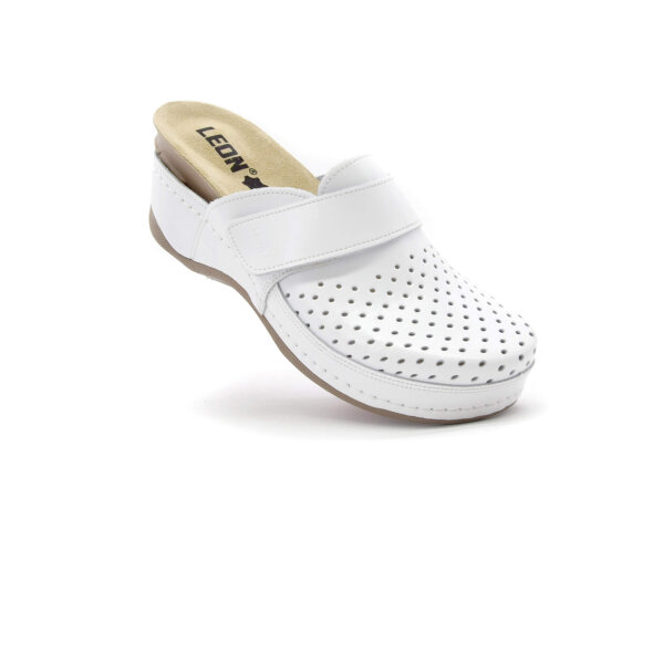 ANATOMISCHE LEDER CLOGS