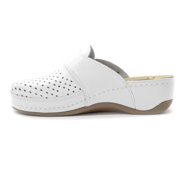 ANATOMISCHE LEDER CLOGS