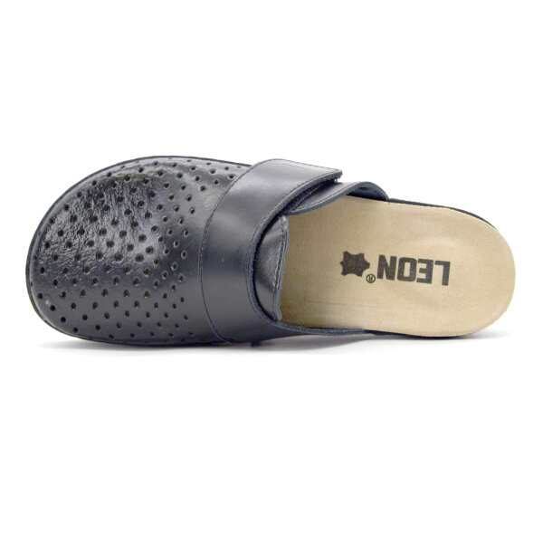 ANATOMISCHE LEDER CLOGS