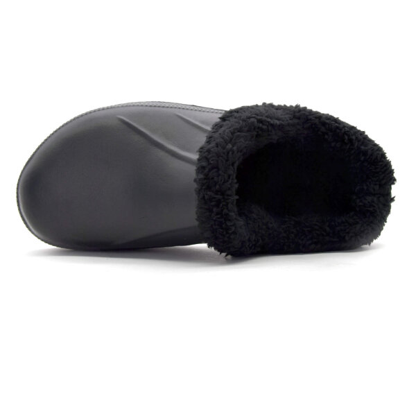 GUMMI CLOGS MIT FELL