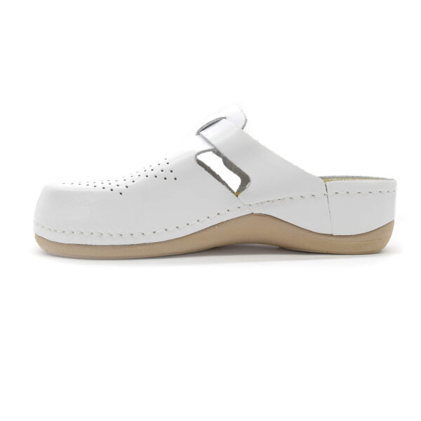 ANATOMISCHE LEDER CLOGS