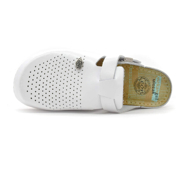 ANATOMISCHE LEDER CLOGS