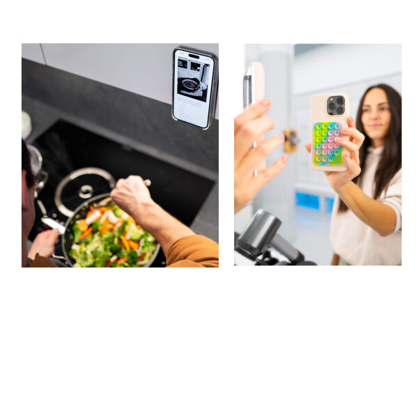 SAUGNAPFHALTERUNG FUR SMARTPHONES