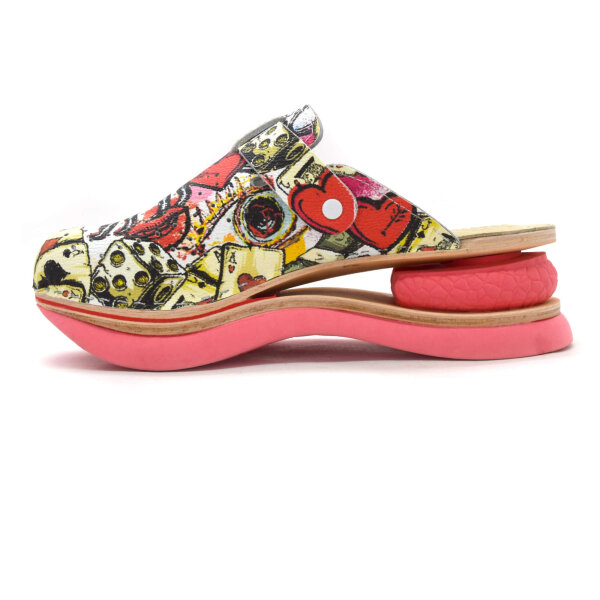 CLOGS MIT KISSEN