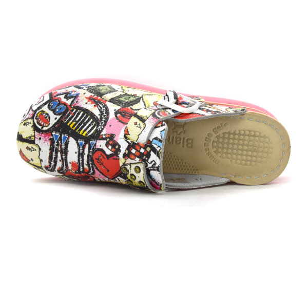 CLOGS MIT KISSEN
