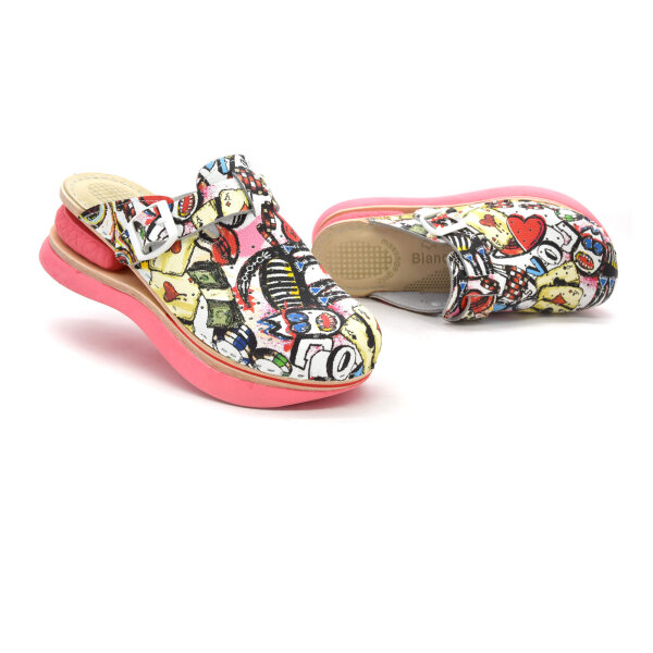 CLOGS MIT KISSEN
